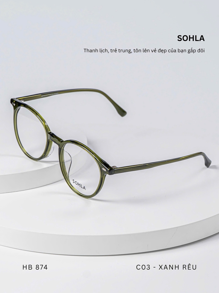 GỌNG KÍNH CẬN, HIỆU SOHLA, MÃ: HB874