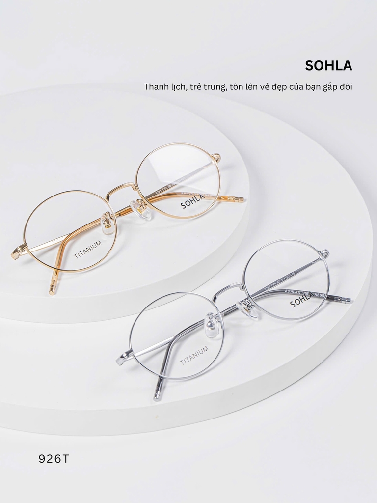 GỌNG KÍNH CẬN, HIỆU SOHLA, MÃ: 926T