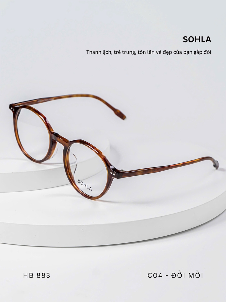 GỌNG KÍNH CẬN, HIỆU SOHLA, MÃ: 883