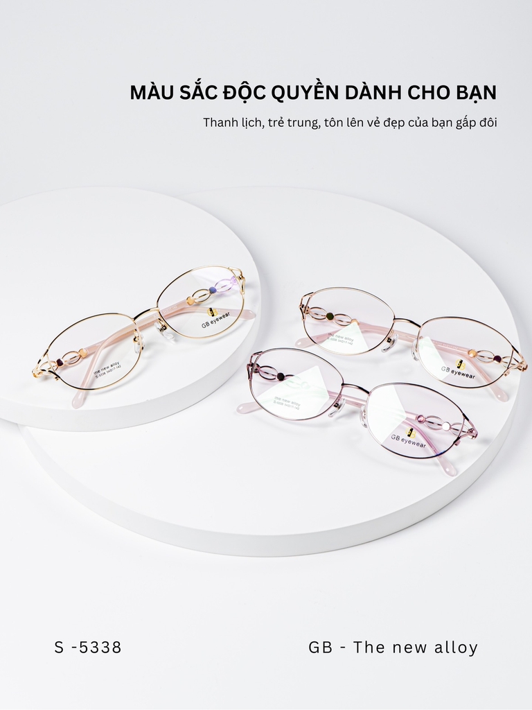 GỌNG KÍNH, HIỆU GB, MÃ: 5338