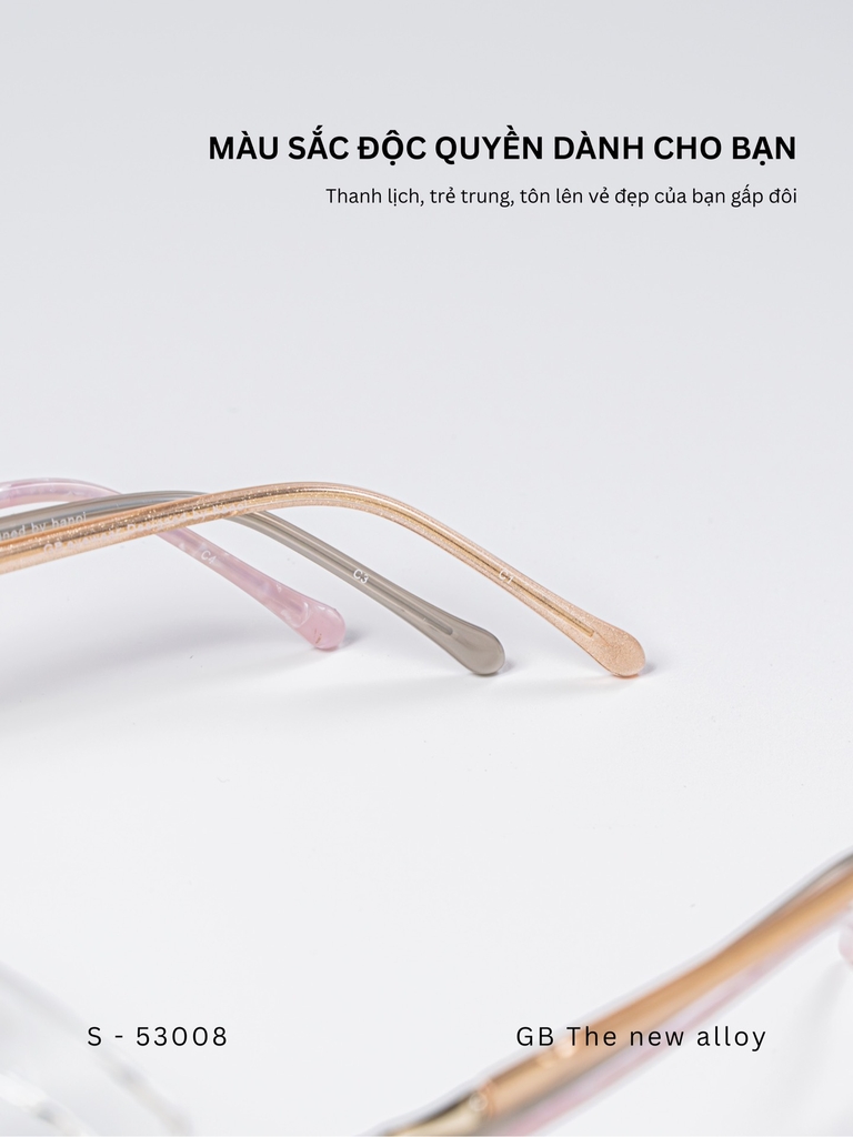 GỌNG KÍNH, HIỆU GB, MÃ:53008