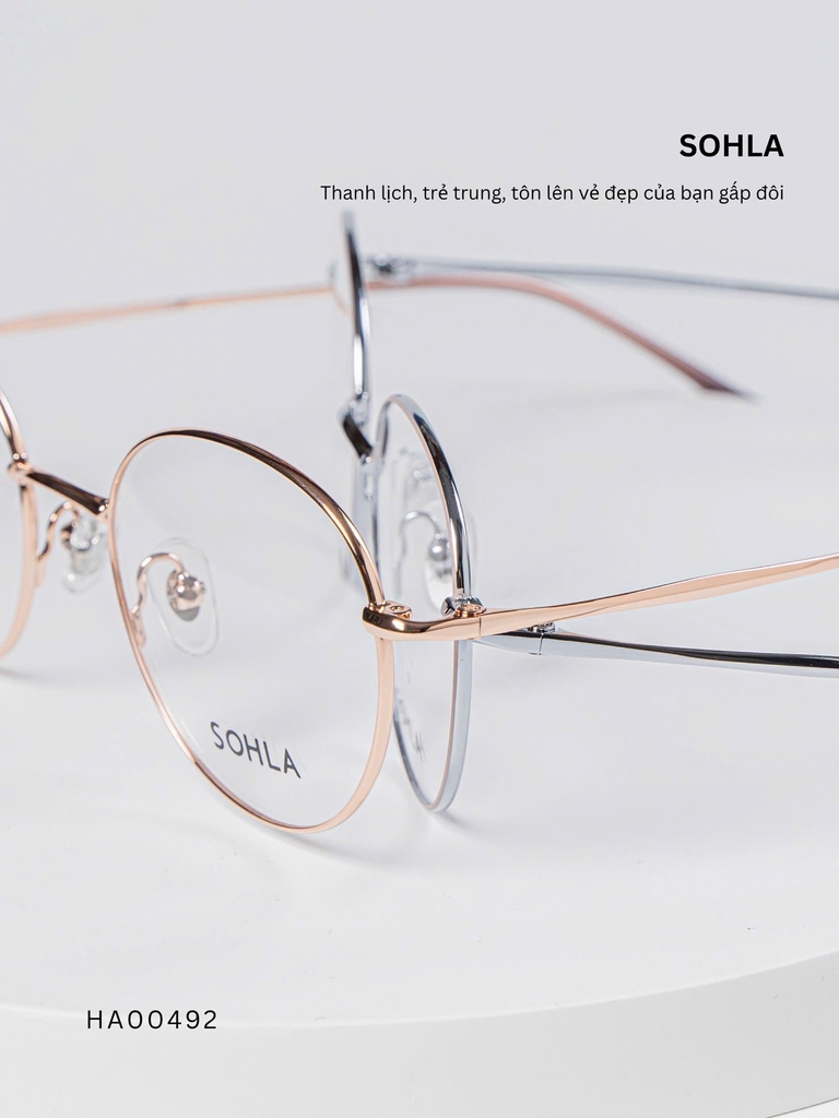 GỌNG KÍNH CẬN, HIỆU SOHLA, MÃ: HA00492