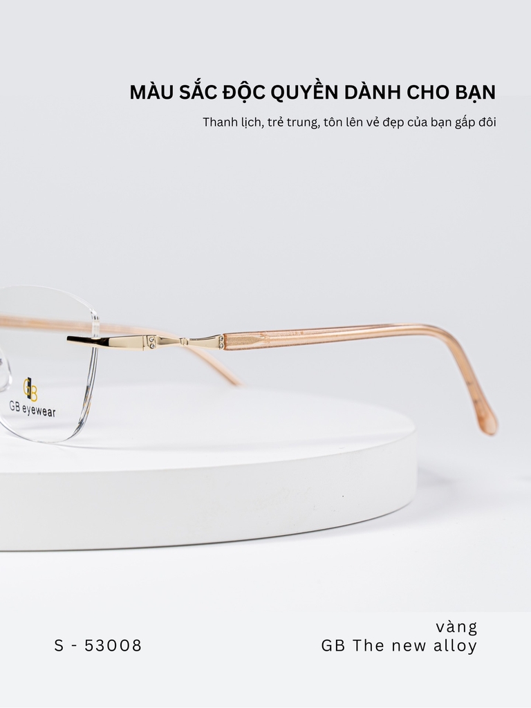 GỌNG KÍNH, HIỆU GB, MÃ:53008