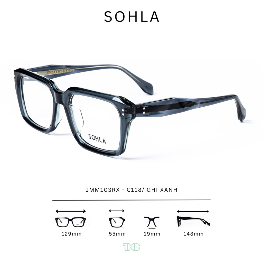 GỌNG KÍNH CẬN, HIỆU:SOHLA, MÃ JMM103RX