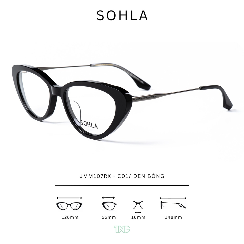 GỌNG KÍNH CẬN, HIỆU SOHLA, MÃ JMM107RX