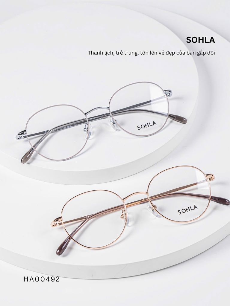 GỌNG KÍNH CẬN, HIỆU SOHLA, MÃ: HA00492
