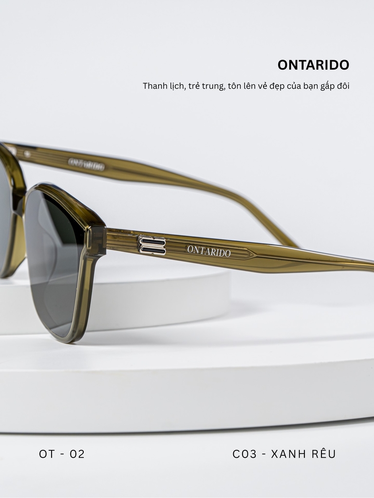 GỌNG KÍNH CẬN, HIỆU ONTARIDO, MÃ: OT02