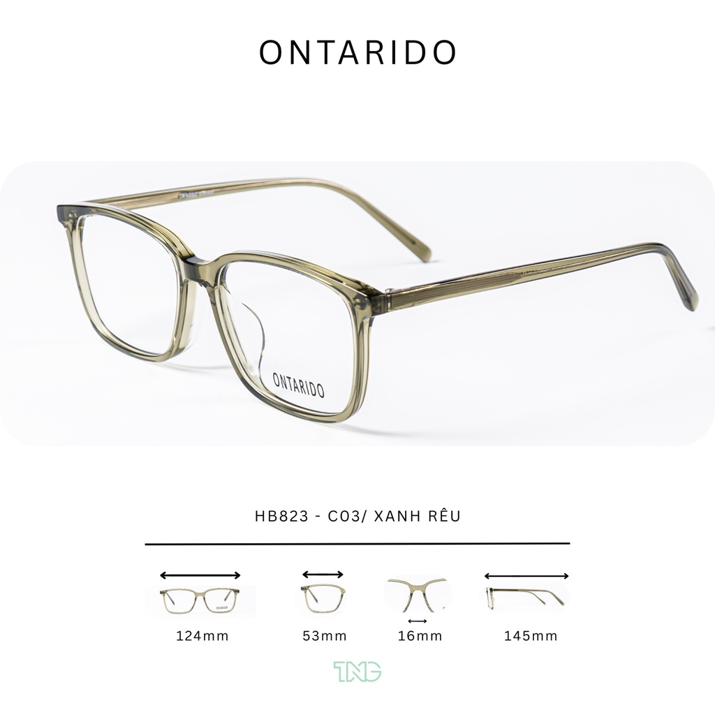 GỌNG KÍNH CẬN, HIỆU ONTARIDO, MÃ: HB823