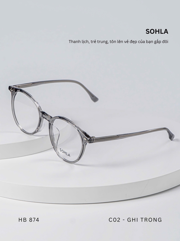 GỌNG KÍNH CẬN, HIỆU SOHLA, MÃ: HB874