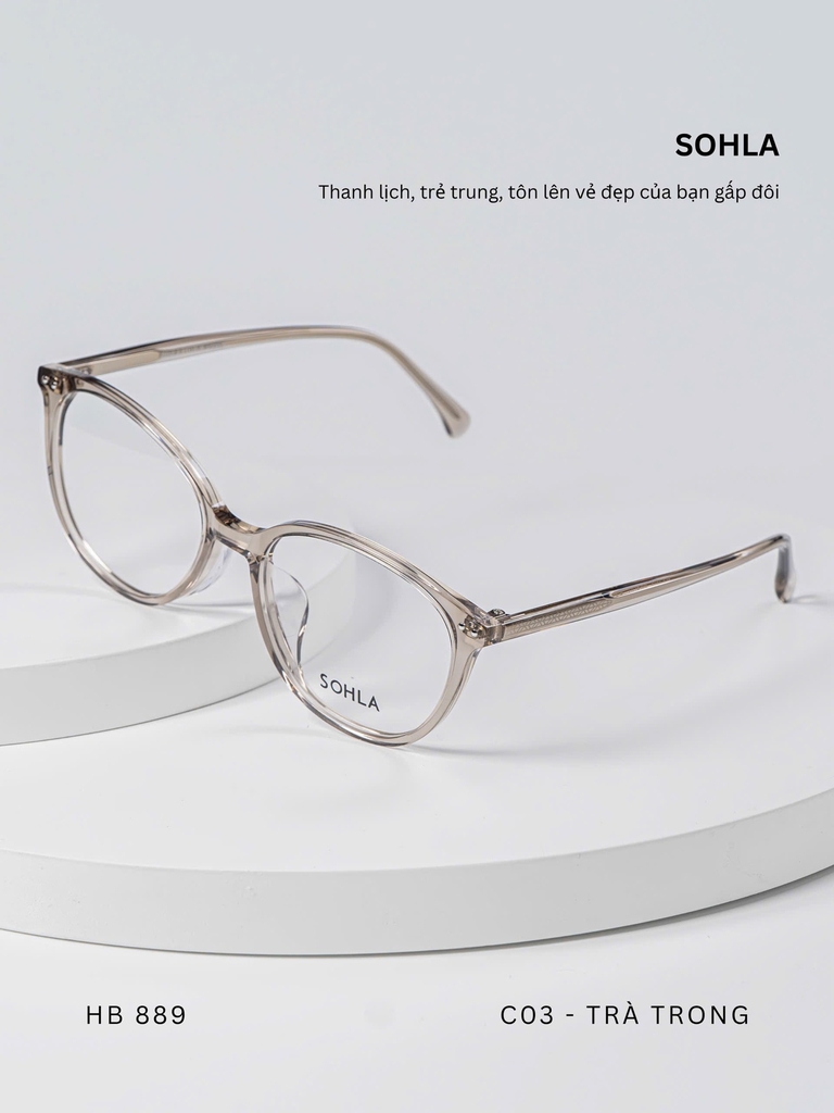 GỌNG KÍNH CẬN, HIỆU SOHLA, MÃ: HSB889