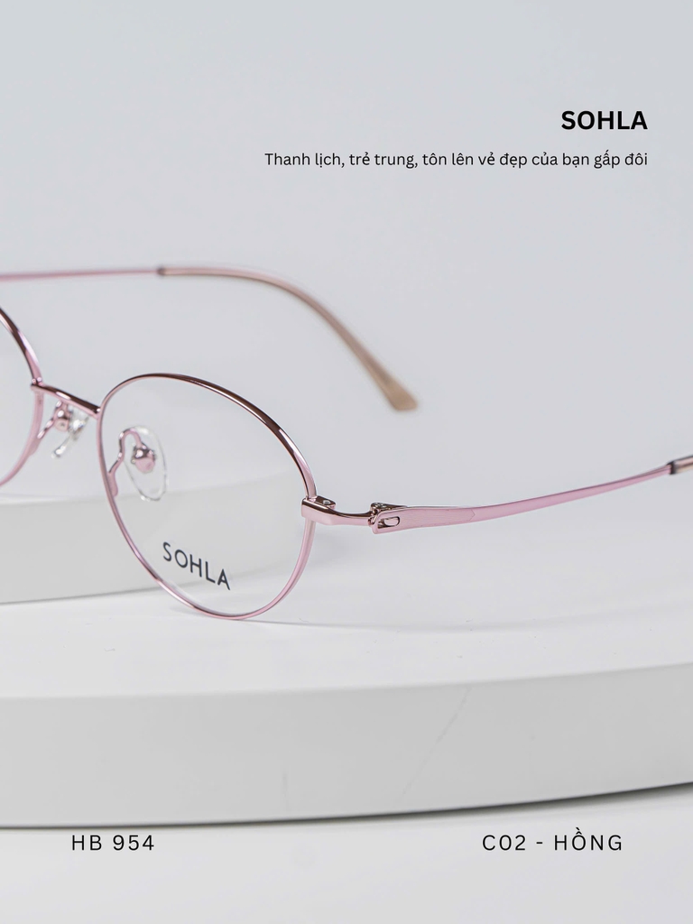 GỌNG KÍNH CẬN, HIỆU SOHLA, MÃ: HB954