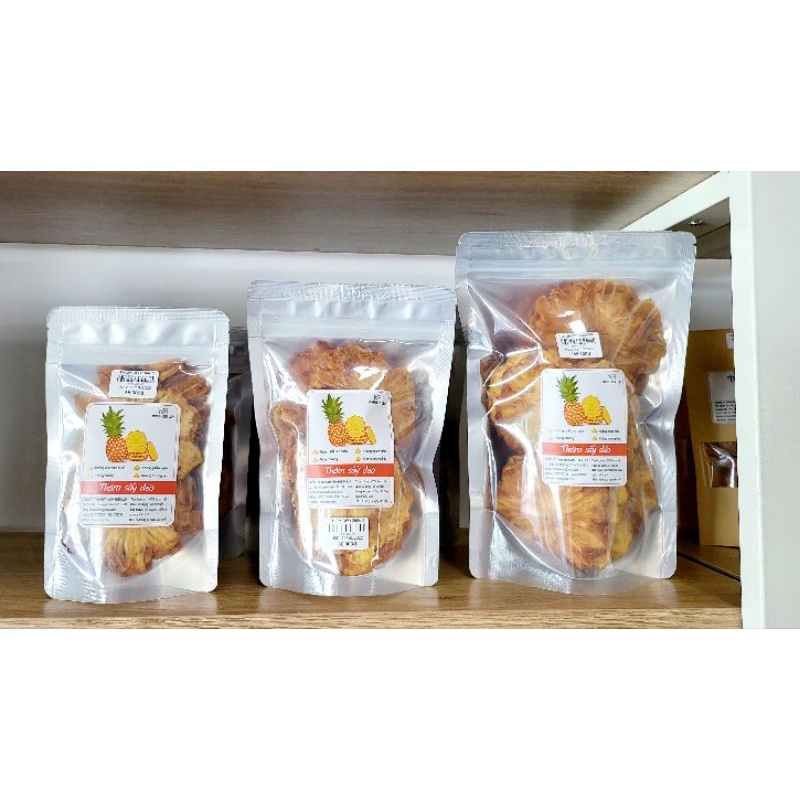 Thơm dẻo sấy mộc không đường.