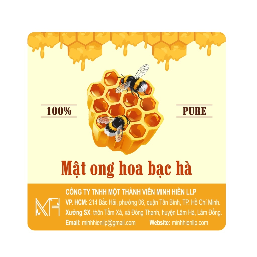 Mật ong hoa nhãn.