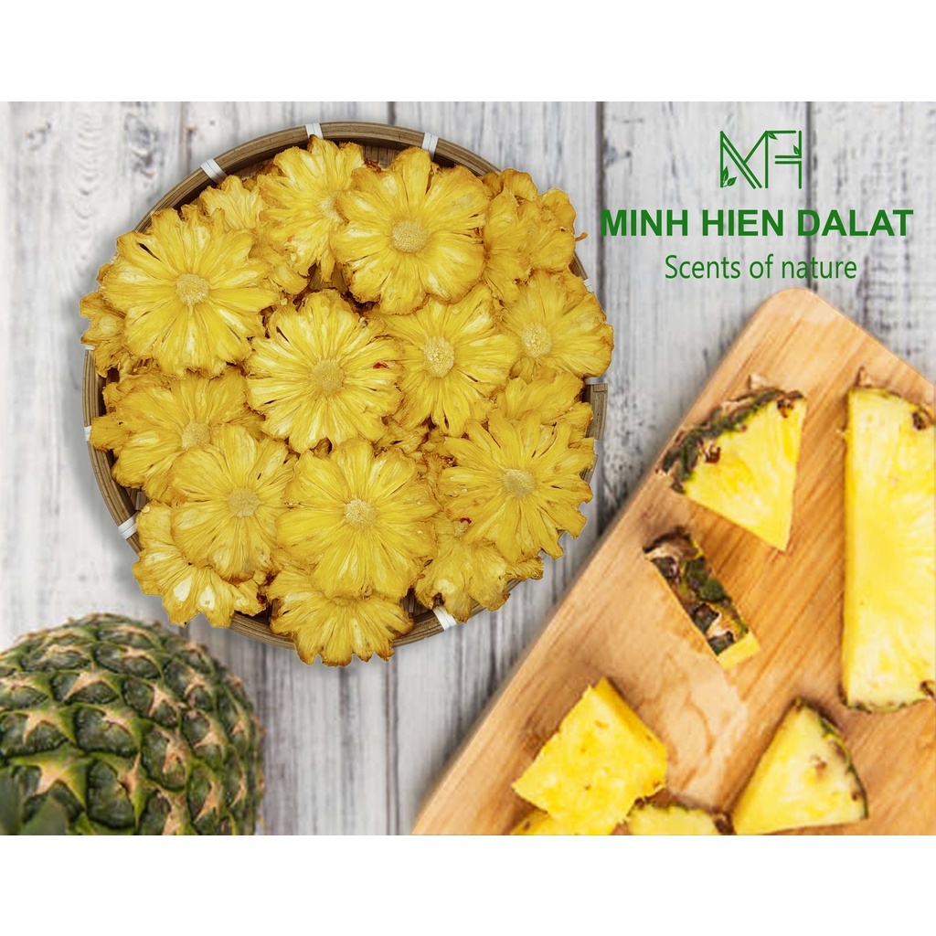 Thơm dẻo sấy mộc không đường.