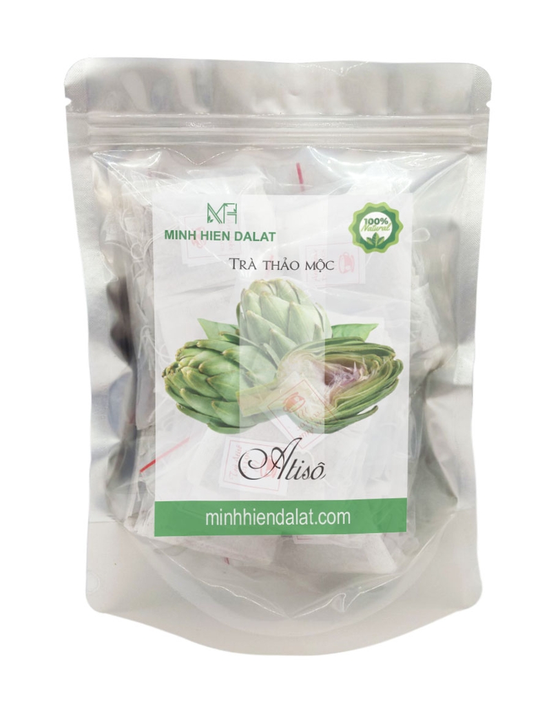 Trà Atiso túi lọc loại đặc biệt 100 gói/ túi - đặc sản Đà Lạt.