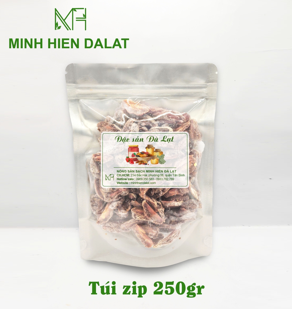 Xí muội cắt lát sấy ớt