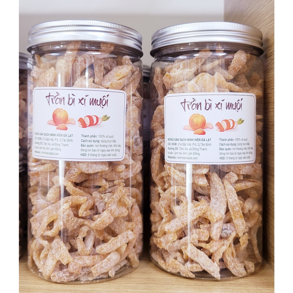 Trần bì vỏ cam - mứt vỏ cam