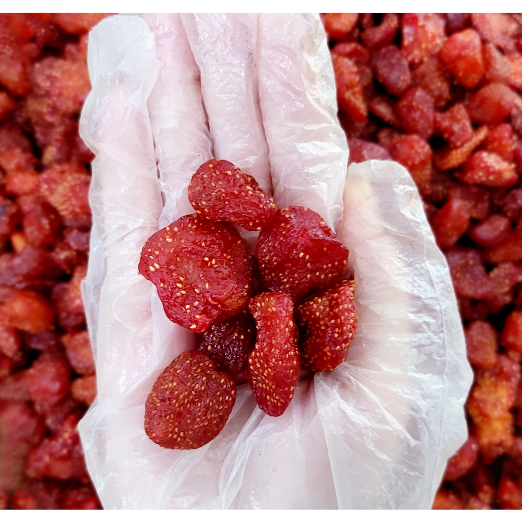 Dâu tây dẻo sấy lạnh (5% đường).