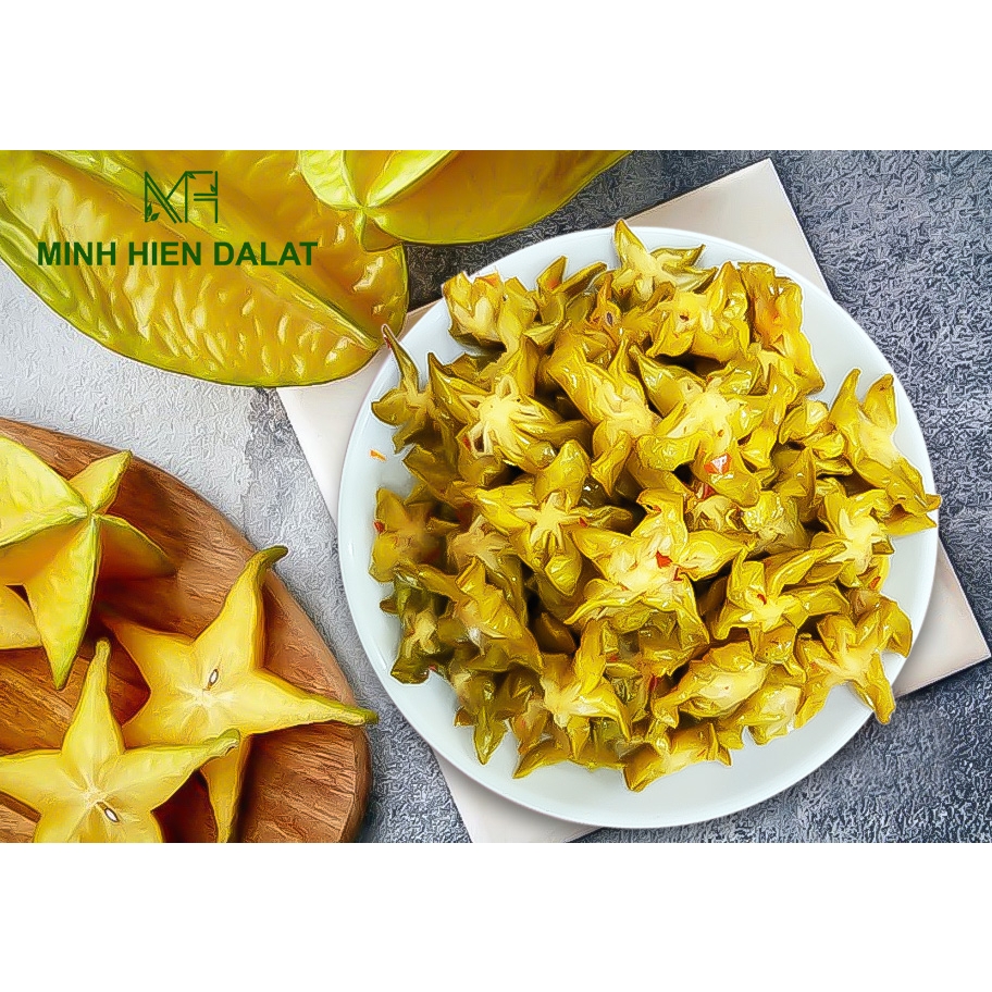 Khế muối ớt sấy dẻo .