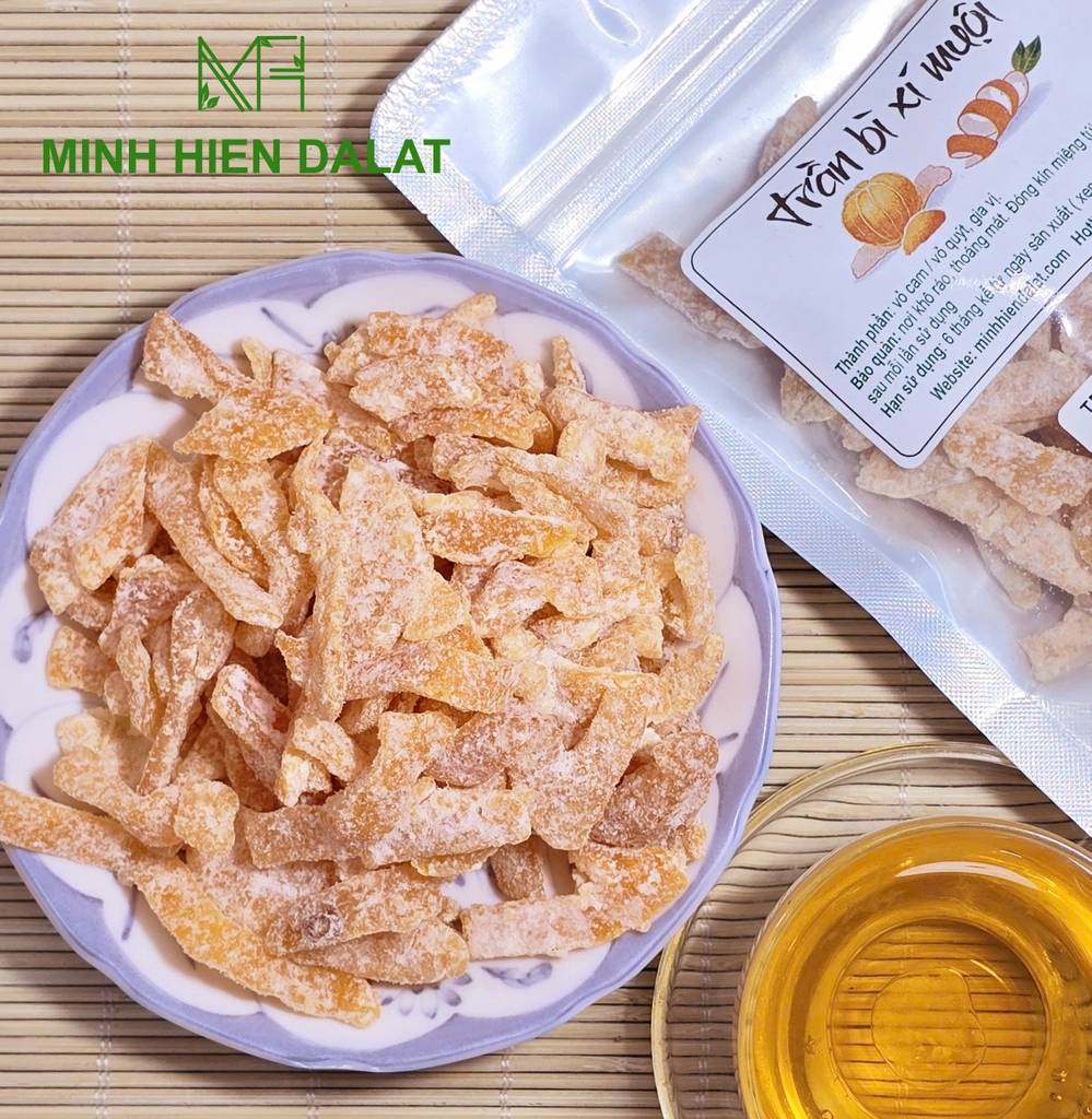 Trần bì vỏ cam - mứt vỏ cam
