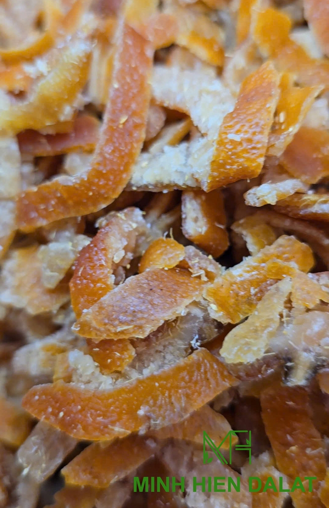 Trần Bì Sấy Cam Thảo ( Trần Bì Vỏ Quýt) Minh Hiền Đà Lạt