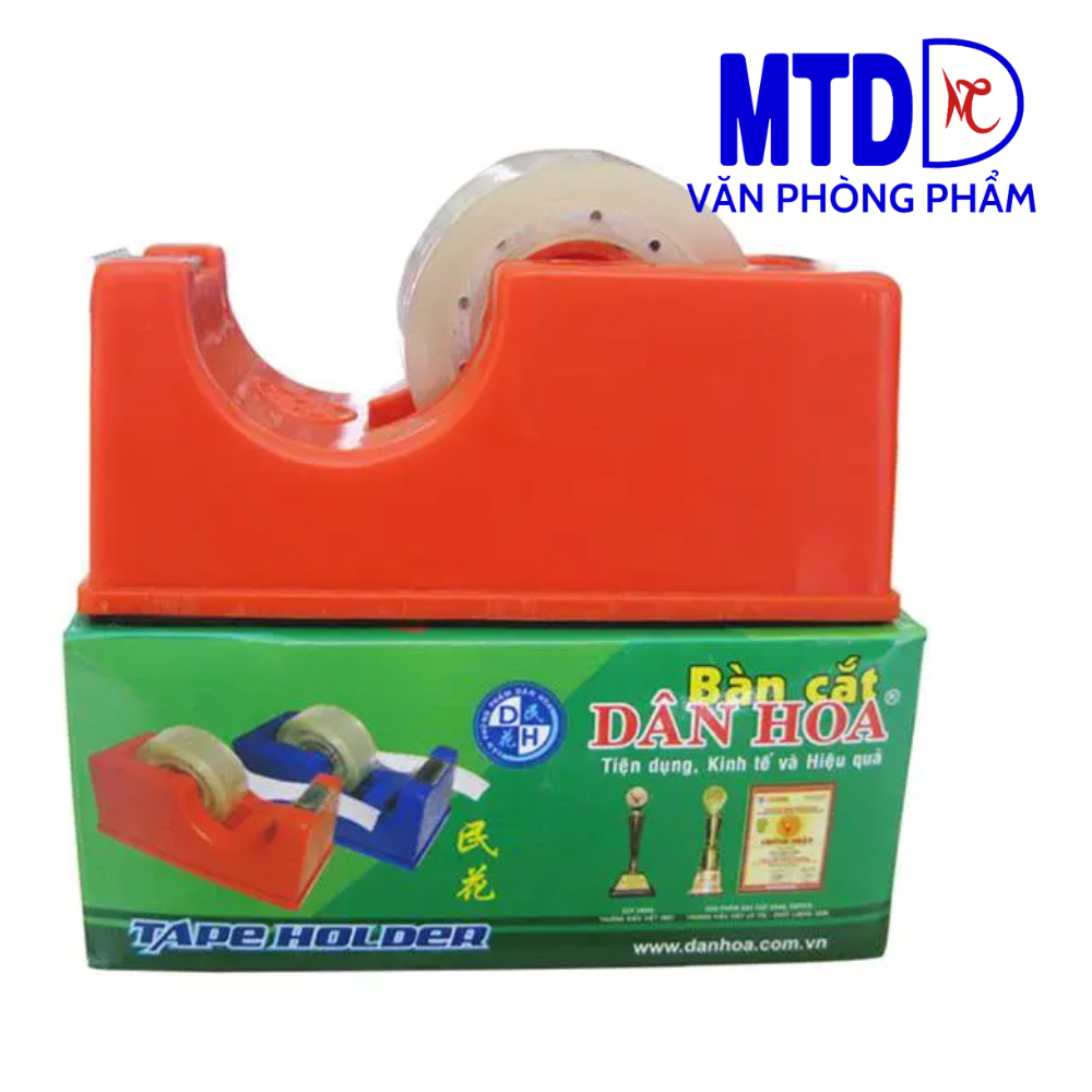Dụng cụ cắt băng keo để bàn Dân Hoa- Bàn cắt băng keo 200
