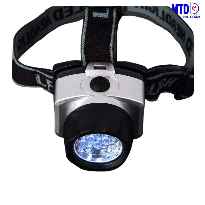 Đèn pin đội đầu 40lm Deli DL551401 kèm pin