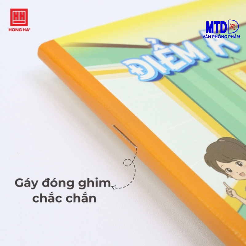 Tập/vở học sinh Hồng Hà -Class Điểm A -5 ô ly vuông -0317, 96 trang, 100gsm, trắng,sáng,mịn