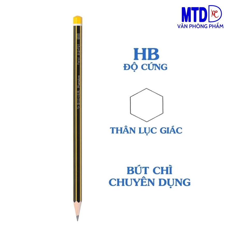 Bút chì gỗ Biz P01 Thiên Long