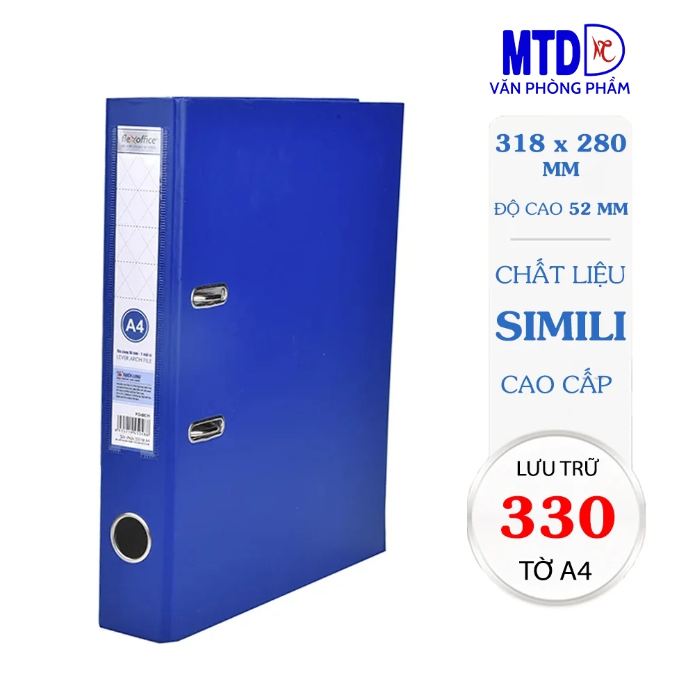 Bìa còng Thiên Long 50A4 FO-BC11 (1ms) Xanh đậm