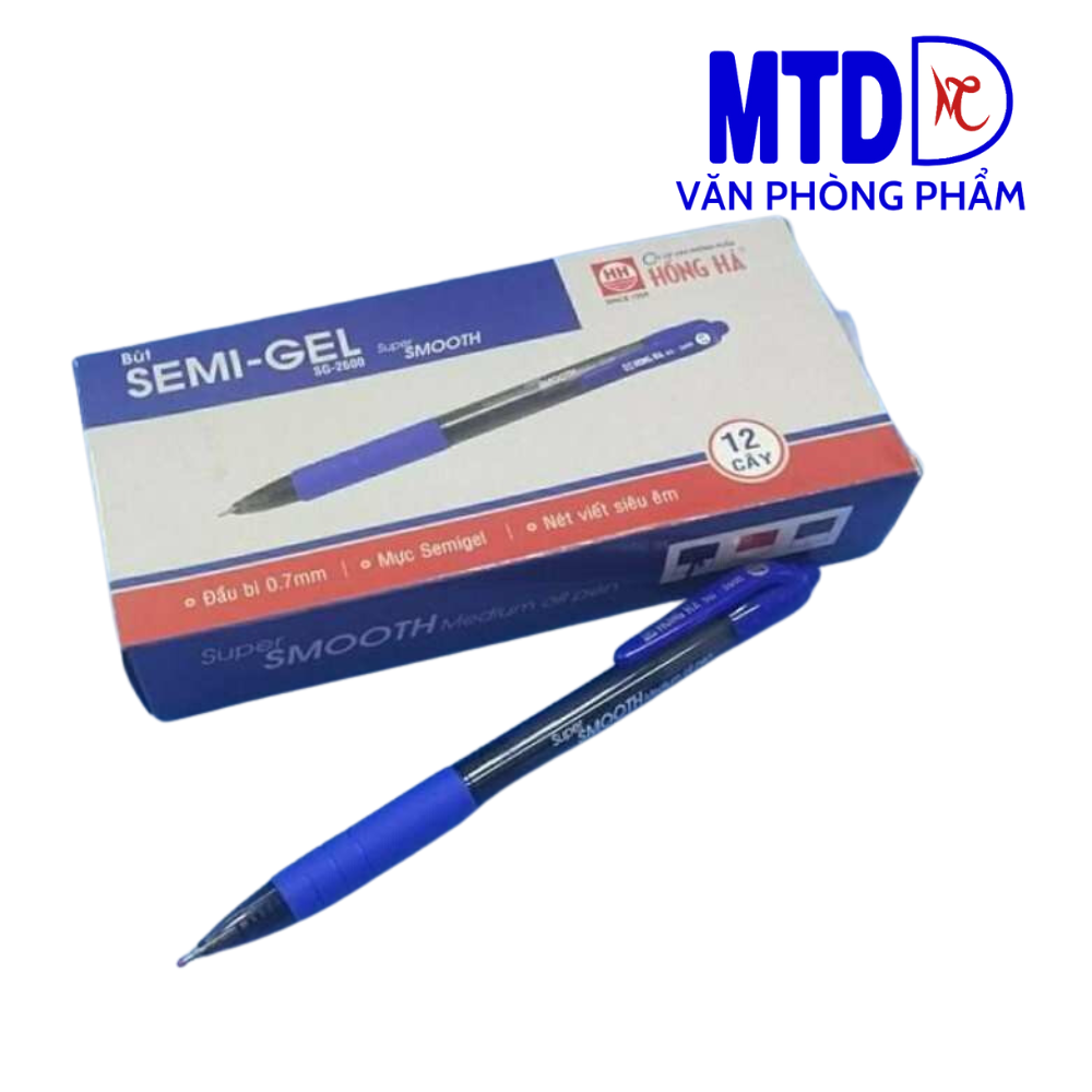 2600X-Bút Semi gel SG 2600 (Xanh)