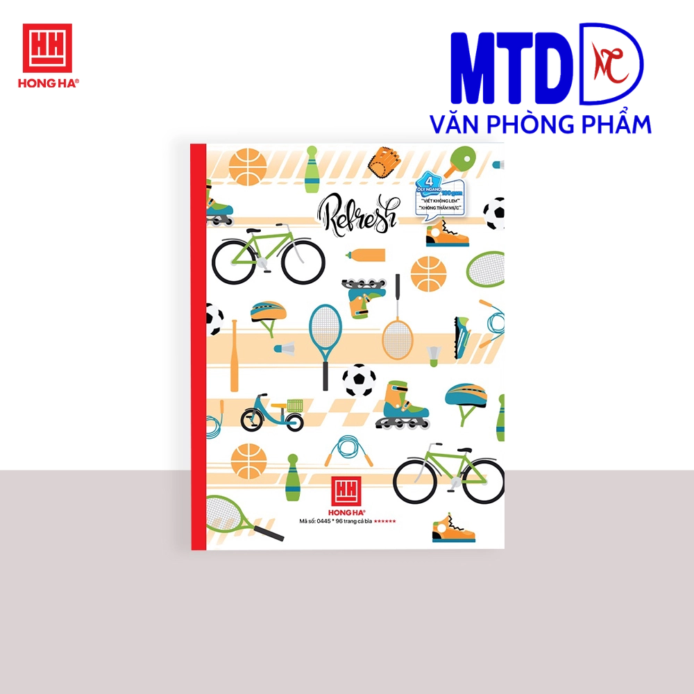 0445 Vở Class Refesh, 4 ly ngang, 96 trang