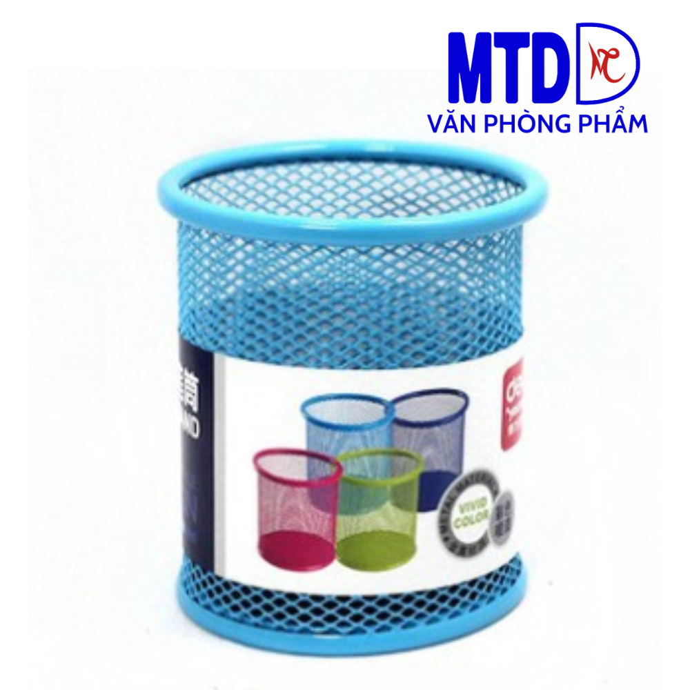 Cắm bút học sinh - lưới sắt nhiều màu