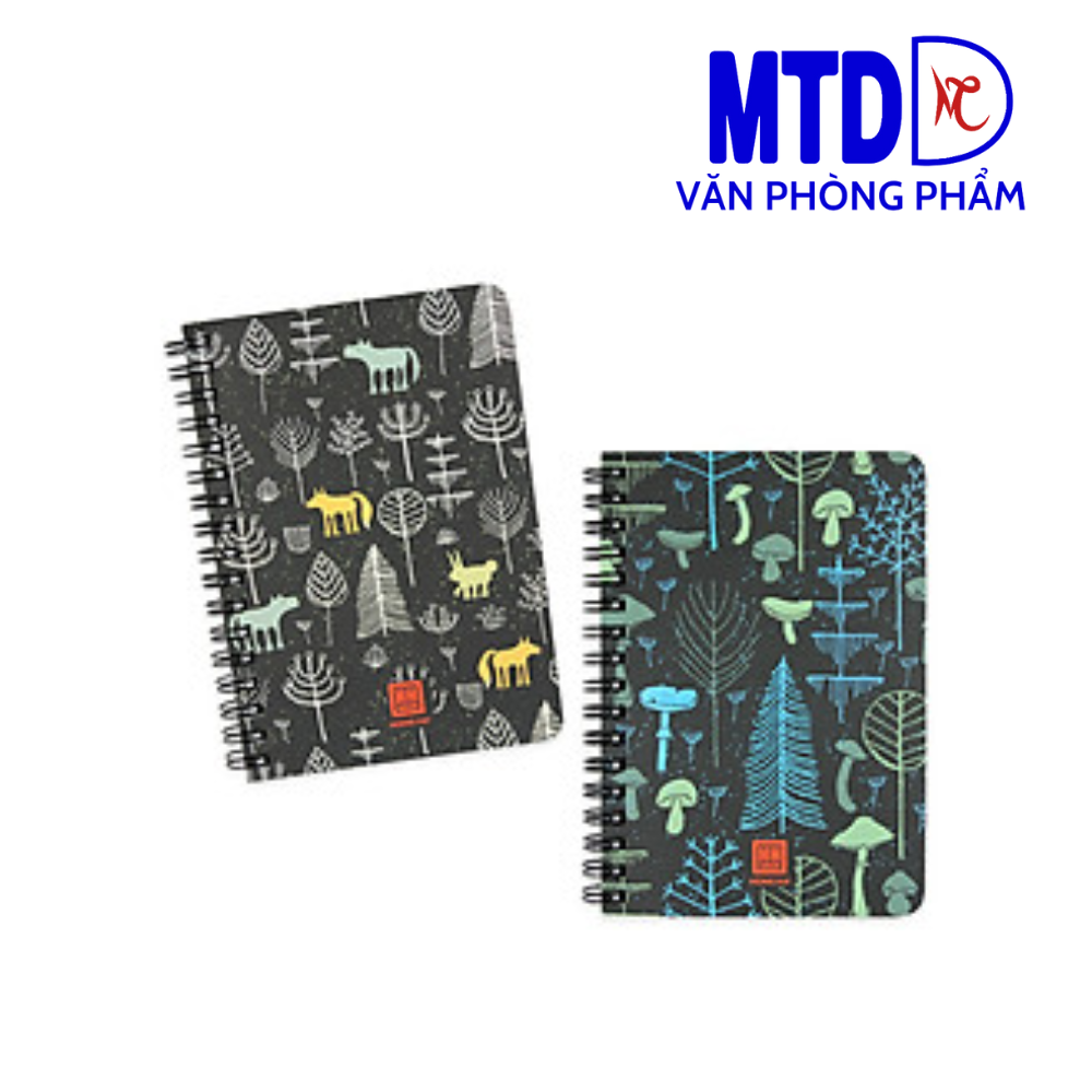 4160-Sổ lò xo Glitter, A6, 200 trang