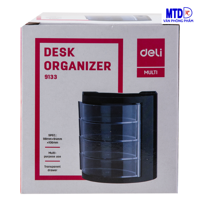 Cắm bút để bàn  Deli 9133-  giúp bàn làm việc gọn gàng , ngăn nắp