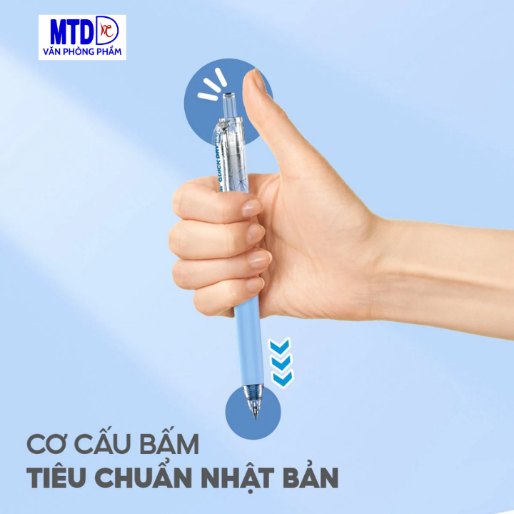 Bút gel Quick Dry Thiên Long GEL-033 - Mực khô siêu nhanh
