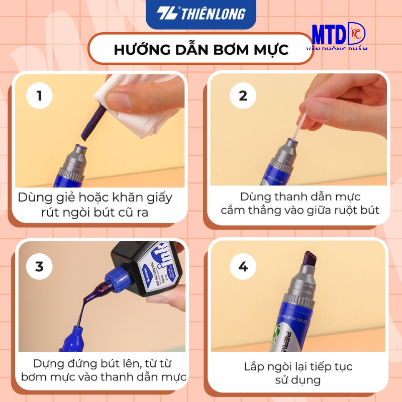 Mực bút lông dầu PMI -01 (TL)