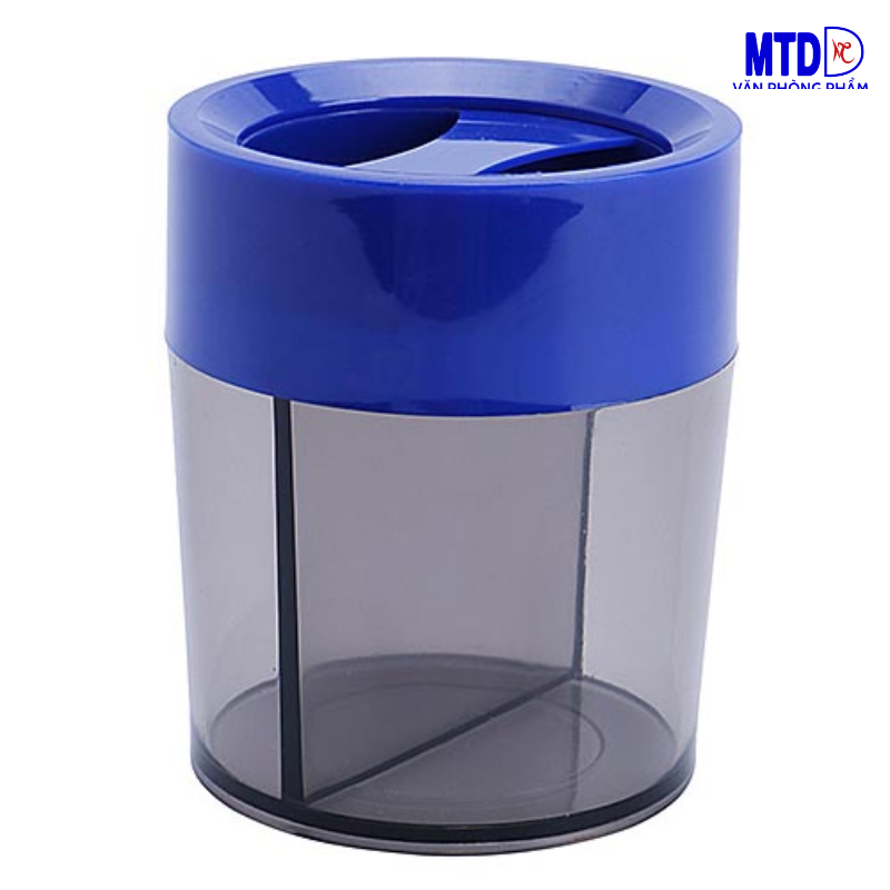 Hộp Đựng ghim,  nắp có nam châm hút dính Deli 9881 ( giao màu ngẫu nhiên)