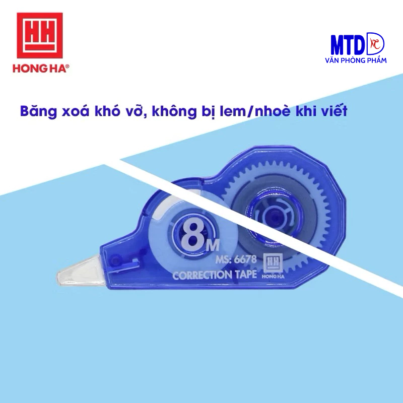Băng xóa kéo Hồng Hà 12m -XB-02 - 6679