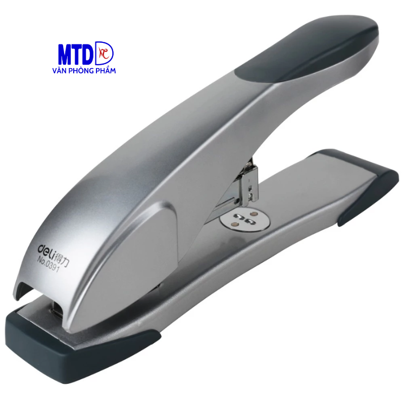 Dập ghim trung Deli 0391 -HÀNG CHÍNH HÃNG-  có thể dập ghim tối đa lên đến 60 tờ