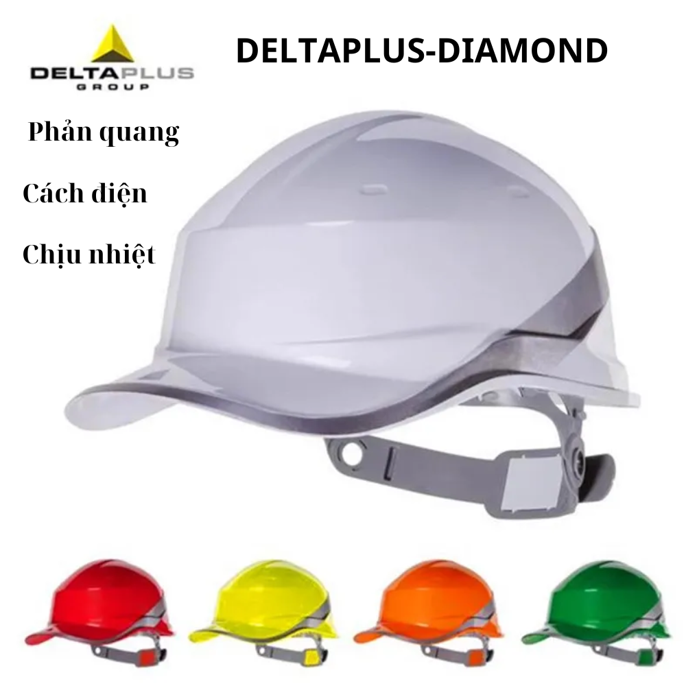 MŨ BẢO HỘ PHẢN QUANG DELTAPLUS DIAMOND