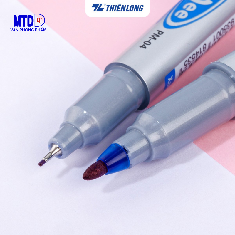 Bút lông dầu/Permanent Marker thiên Long PM-04 Cee - Cee có giắt cài