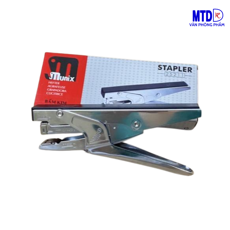 Kìm bấm giấy số 3 Munix - 25211 ( xuất xứ Ấn Độ) , có thể bấm 30-35 tờ