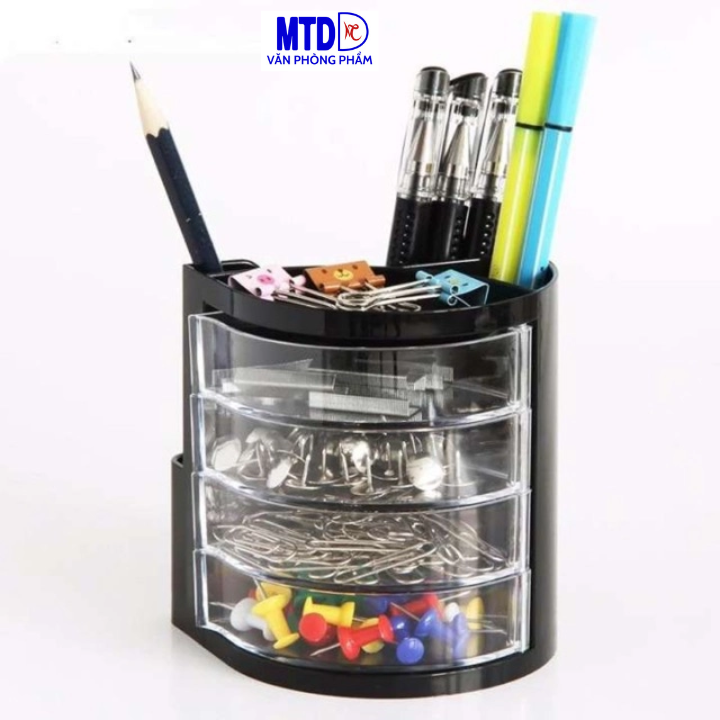 Cắm bút để bàn  Deli 9133-  giúp bàn làm việc gọn gàng , ngăn nắp