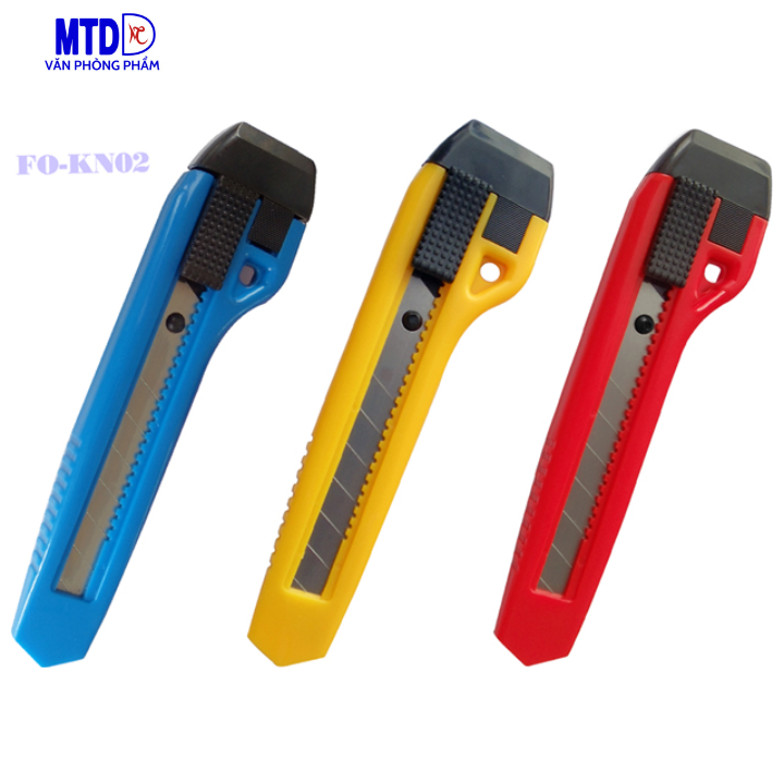 Dao rọc giấy 18mm Thiên Long - Flexoffice FO-KN02