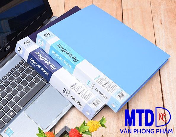 Bìa 60 lá A4 Thiên Long đựng hồ sơ tới 200 tờ