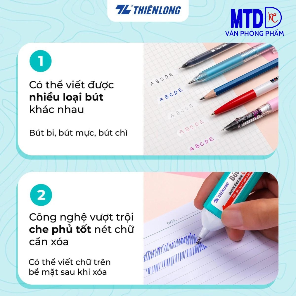 Bút xóa Thiên Long CT-02