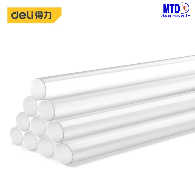 [Combo 10 Cây] Keo Nến Deli 0.7x20cm Chất Lượng Cao - Phù Hợp Với Mọi Loại Súng Bắn Keo - DL5042
