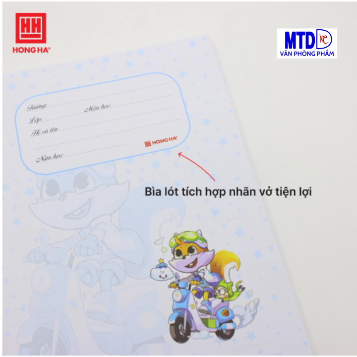 (Combo 5 quyển )Tâp học sinh Siêu Sóc - Hồng Hà-0329    96 trang , 4 ô ly vuông , ĐL : 120gsm - Đảm bảo viết không lem