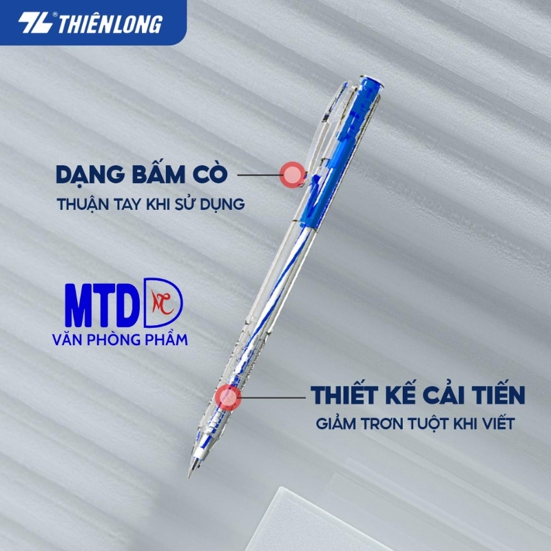 Bút bi Thiên Long TL-027- 360 độ